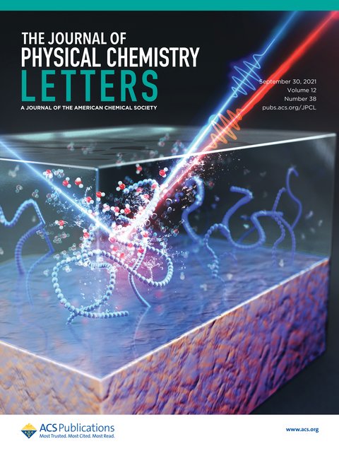 Cover of The Journal of Physical Chemistry Letters, volume 12, issue 38 (2021).