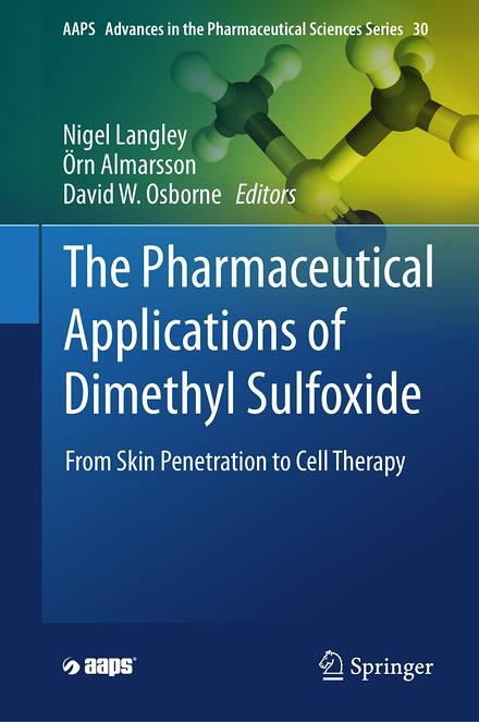 Opening page of the book chapter on DMSO interactions with water, organic solvents and biomolecules.